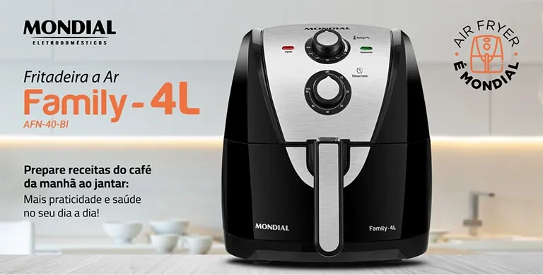 Air Fryer Mondial AFN-40-BI é Boa? Review Completo da Air Fryer Mais Vendida do Brasil